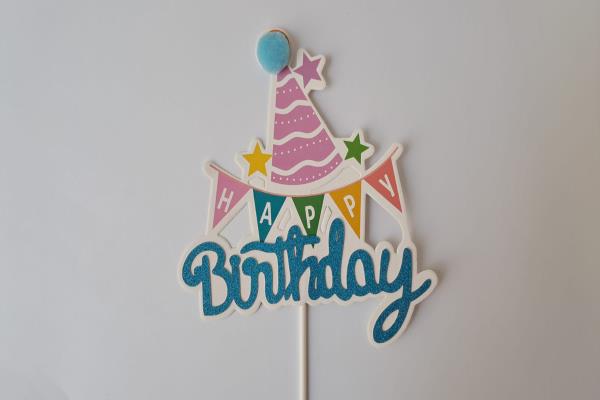 Happy Birthday Topper